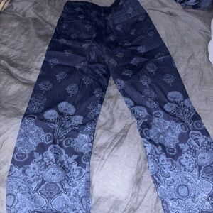 Floral Pattern Maeve Cropped Collete Jeans (Anthropology) 29 Gently worn.